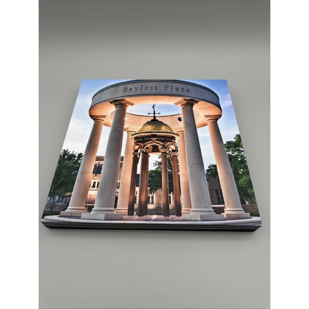 NCAA Tulsa University Bayless Plaza Canvas 12